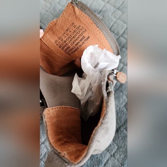 NEW NWOT Kenneth Cole Gentle Souls Ankle Leather Size 6.5 Women's Boots - Picture 3 of 9